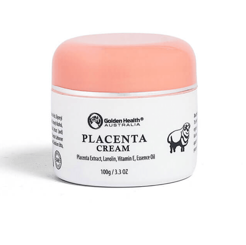 GH Placenta Cream Essence Oil - Kem Cừu Hồng Dưỡng Da Cấp Ẩm - Vitamin E, Essence Oil - 100g